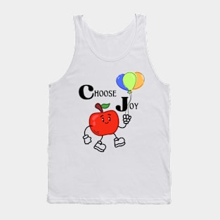 Choose Joy - Quotes printed Tank Top